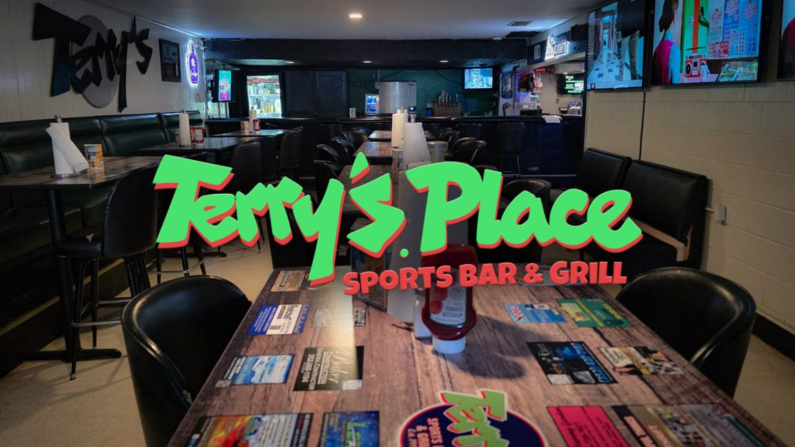 Interior of Terry's Place Sports Bar and Grill near Silver Springs